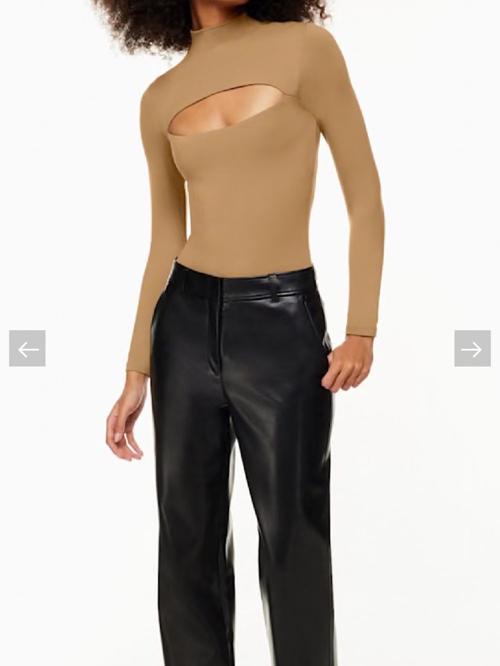 Babaton
Varo Contour Bodysuit tan